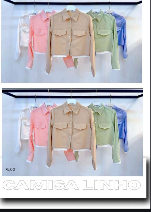 1614 CAMISA LINHO