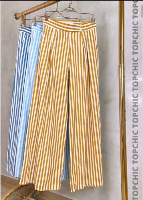 0643 CALÇA PANTALONA LISTRADA