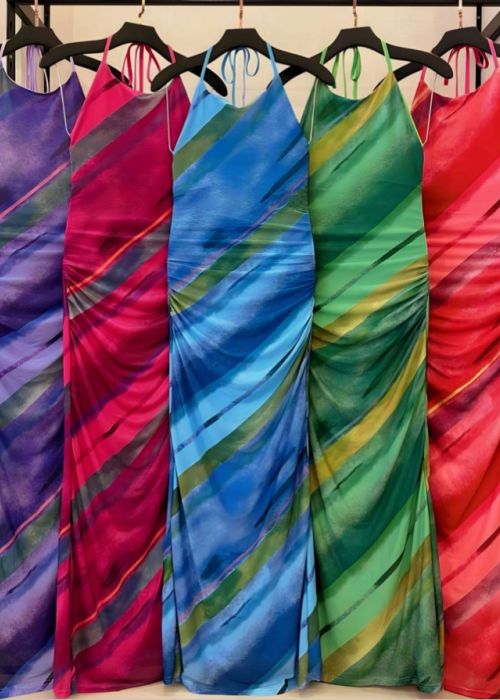 0685 VESTIDO COLOR TREND