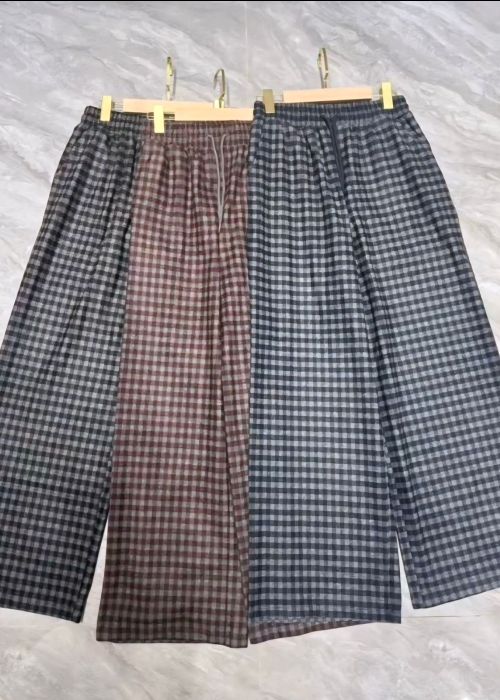 1807CALÇA XADREZ