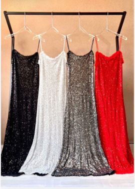 1702 VESTIDO BRILHOS