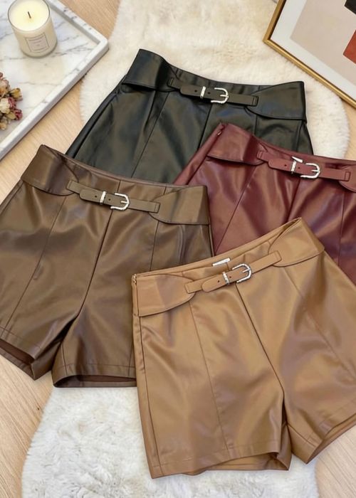 1874 SHORT COURO CINTO