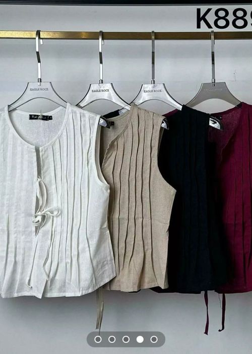 1714 BLUSA LINHO ABERTURA